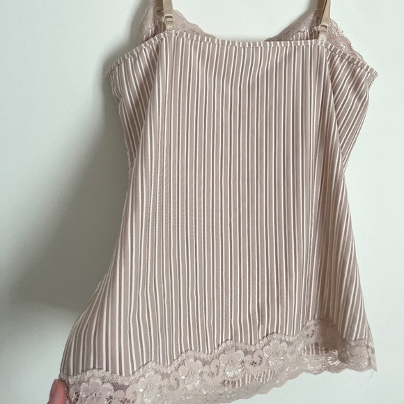 Jessica lace bow striped camisole - Picture 6 of 6